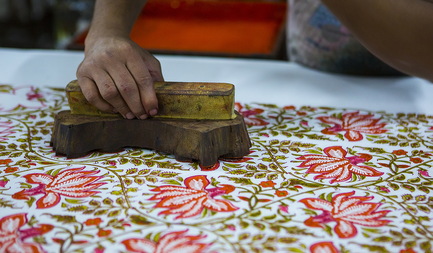 West Bengal Craft - Bagru Hand Block Print | Swadesh Online